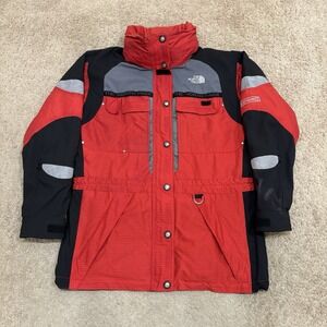 Vintage The North Face Extreme Gear Ski Jacket Women's Size 8 Red Steep Tech